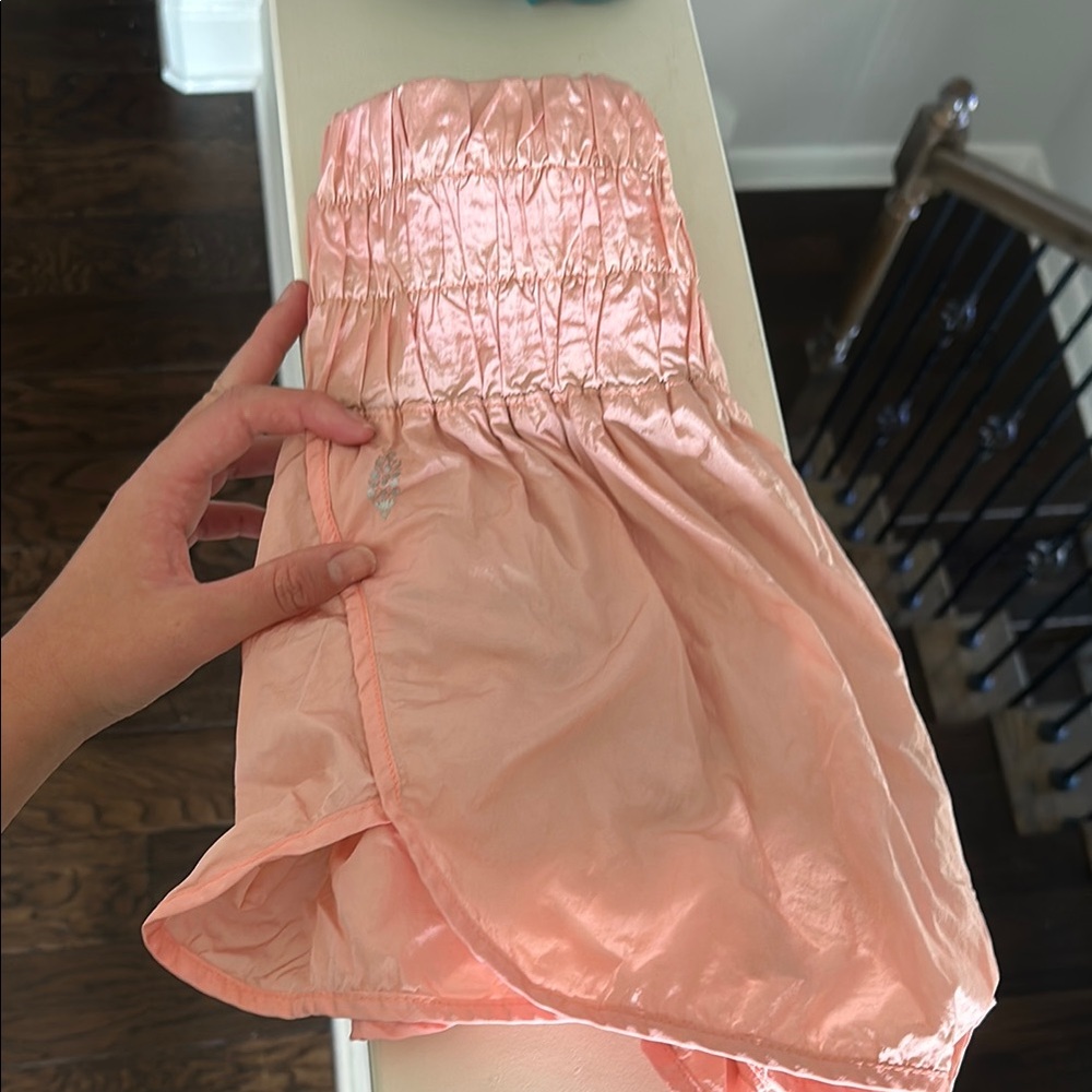 Pink Free People Movement Shorts